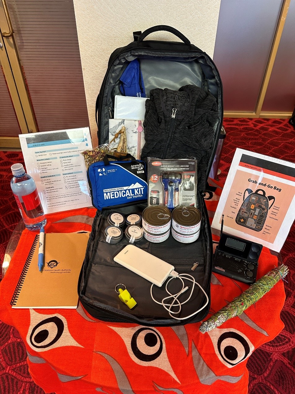 Creating a grab-and-go evacuation bag and emergency preparedness kit